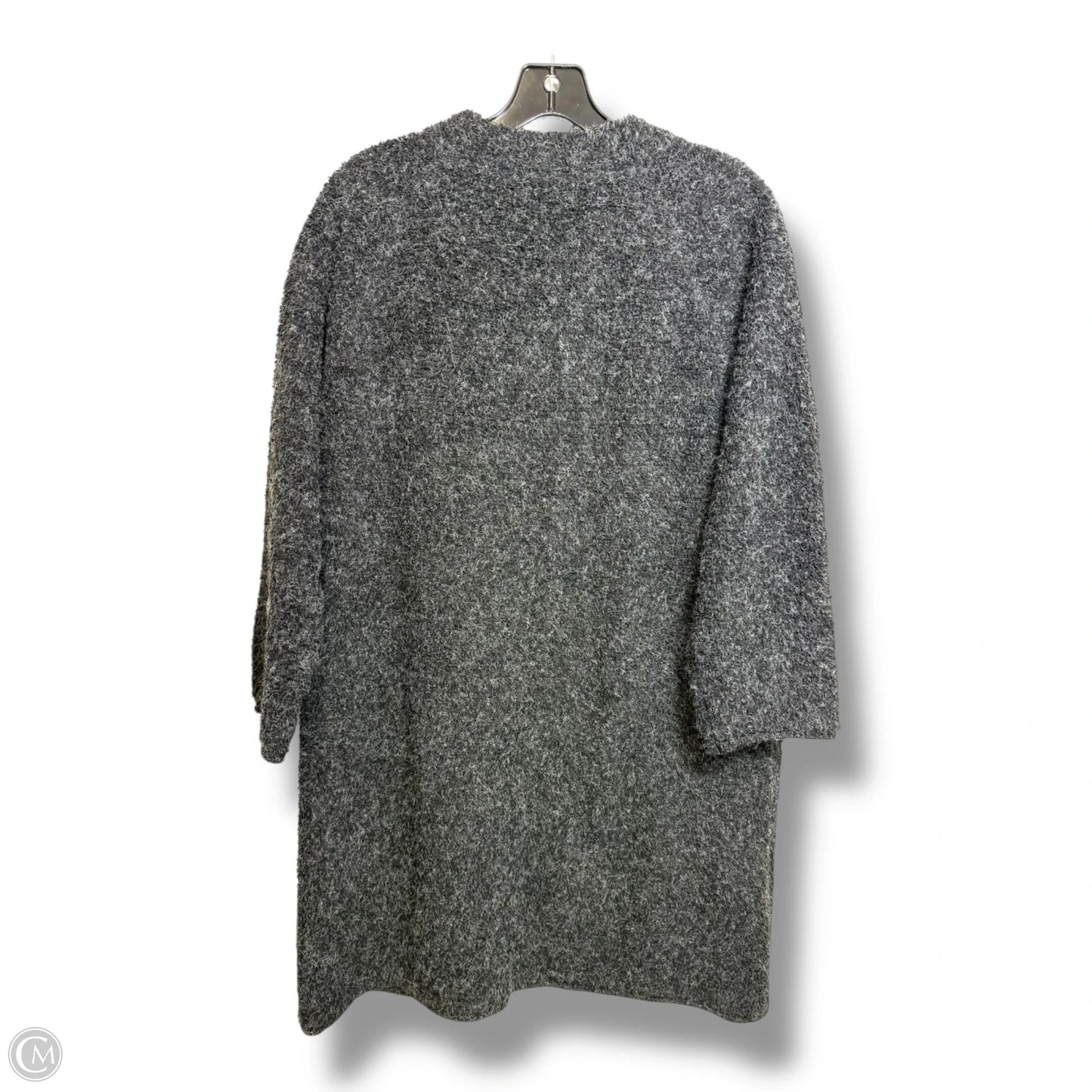 Cardigan By Clothes Mentor In Grey, Size: L