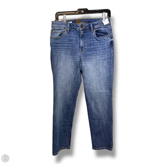 Jeans Straight By Kut In Blue Denim, Size: 6