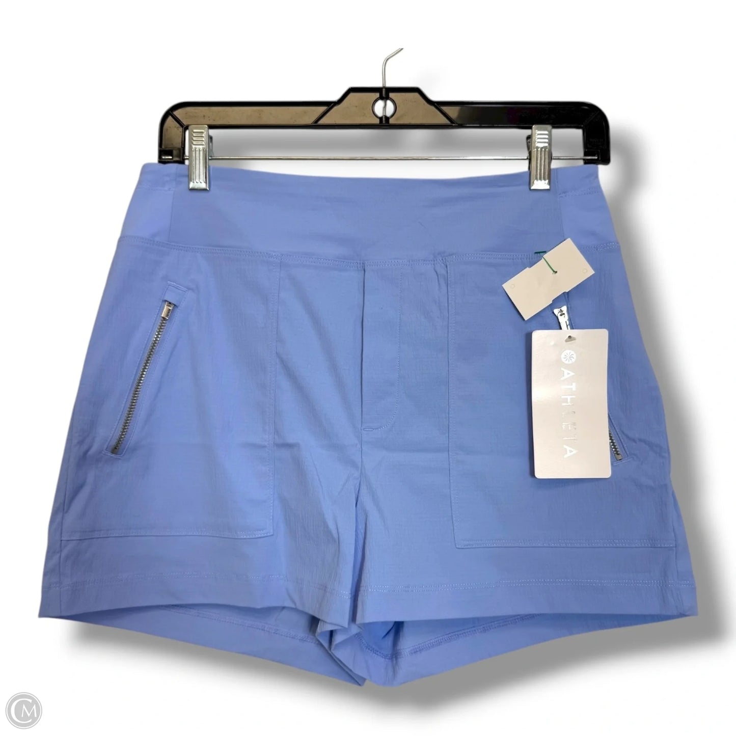 Athletic Shorts By Athleta In Blue, Size: 4