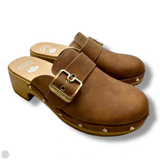 Shoes Heels Block By Dr Scholls In Tan, Size: 6.5