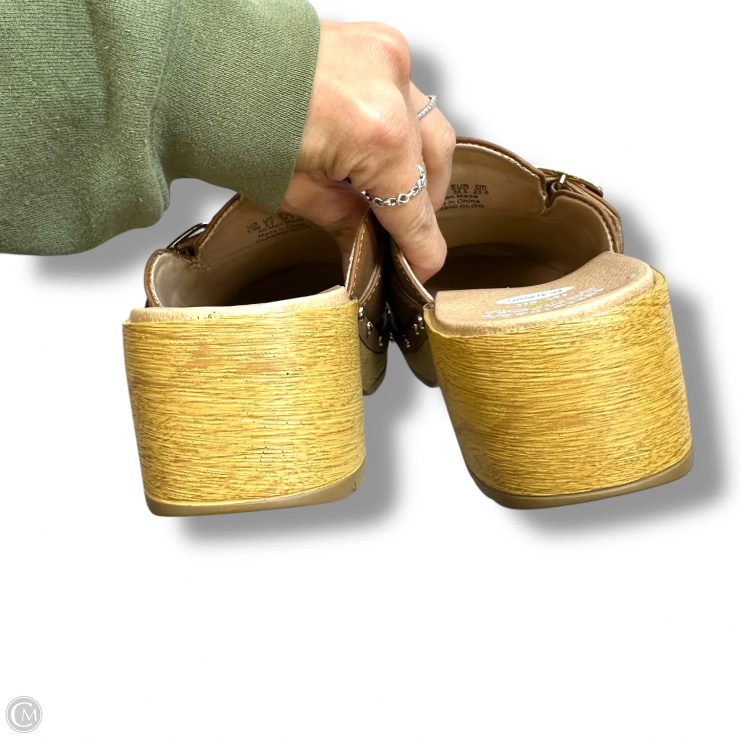 Shoes Heels Block By Dr Scholls In Tan, Size: 6.5