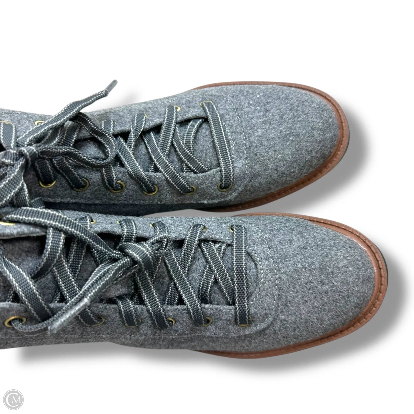 Boots Ankle Flats By Dr Scholls In Grey, Size: 6.5