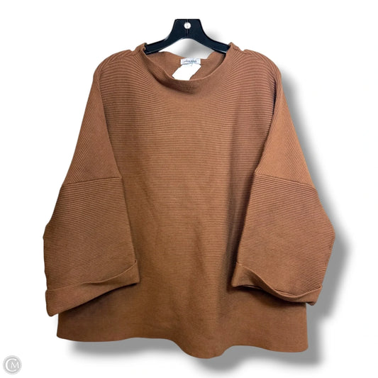 Sweater By White Birch In Brown, Size: 3x