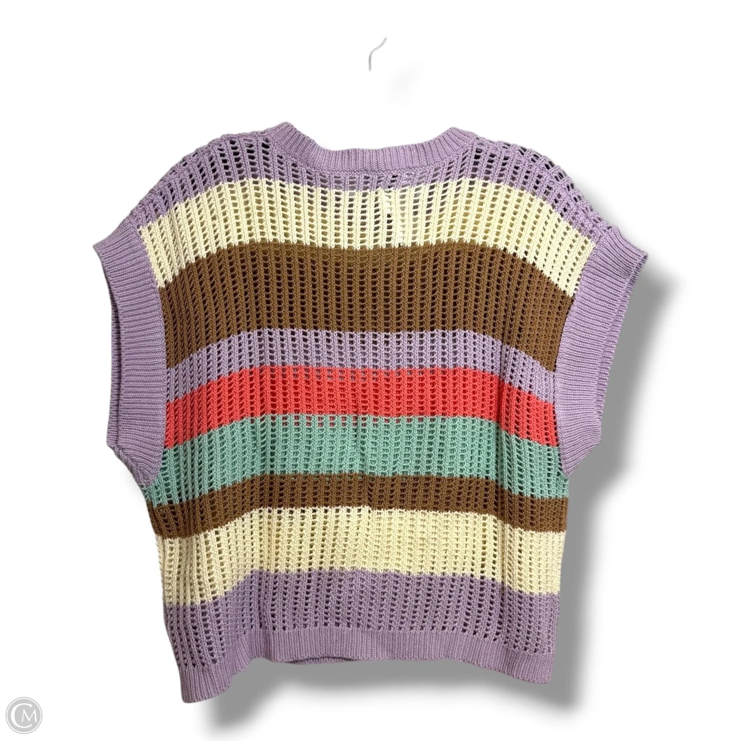 Top Sleeveless By Clothes Mentor In Multi-colored, Size: M