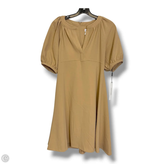 Dress Party Short By Calvin Klein In Tan, Size: 4