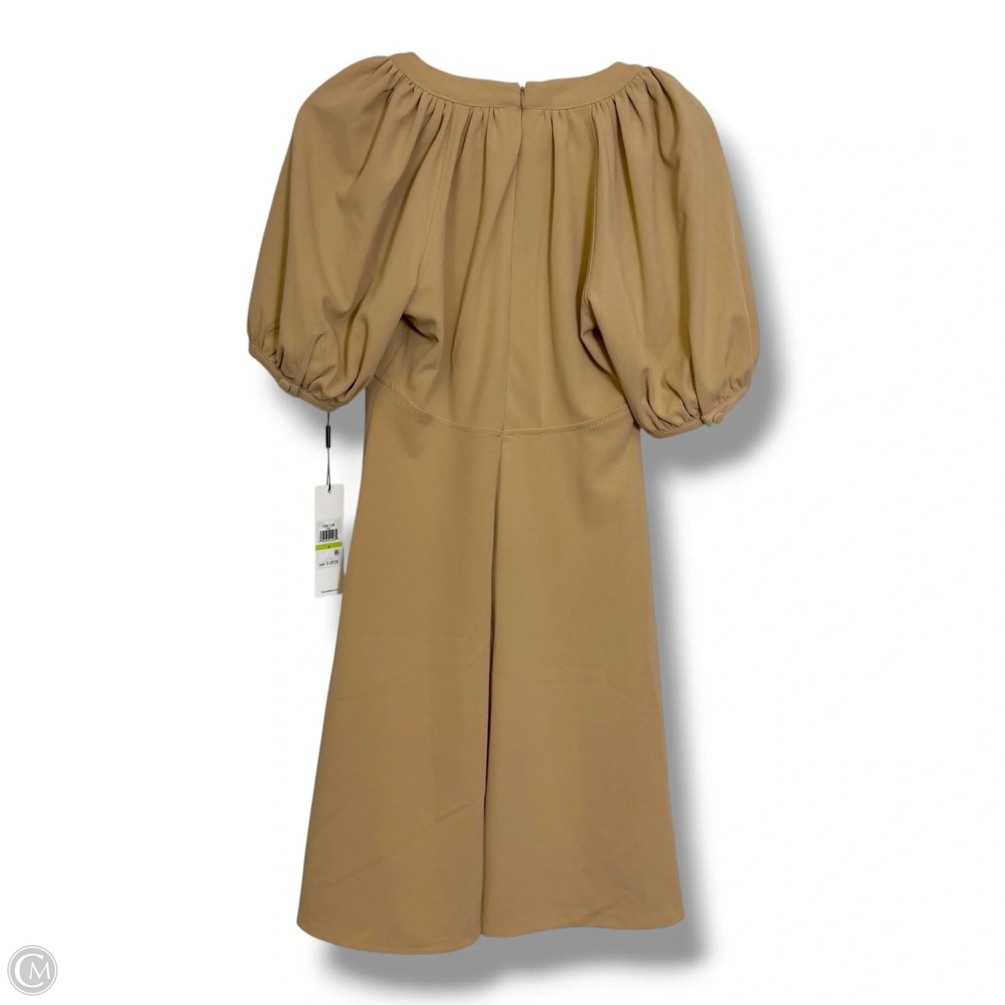 Dress Party Short By Calvin Klein In Tan, Size: 4