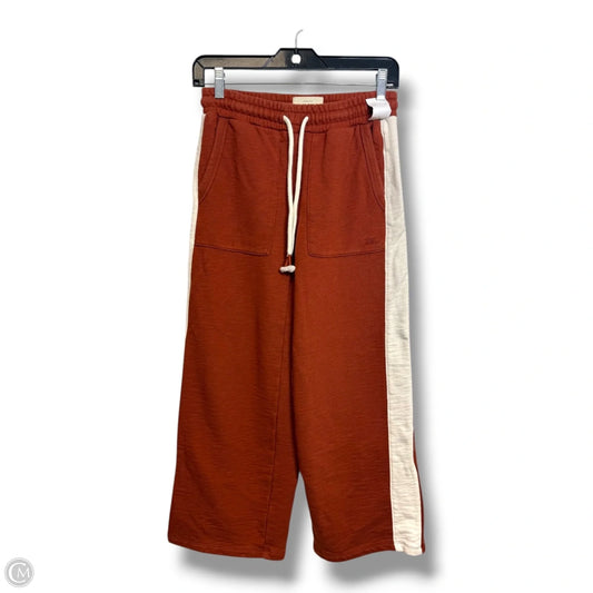 Pants Lounge By Madewell In Brown & White, Size: Xxs