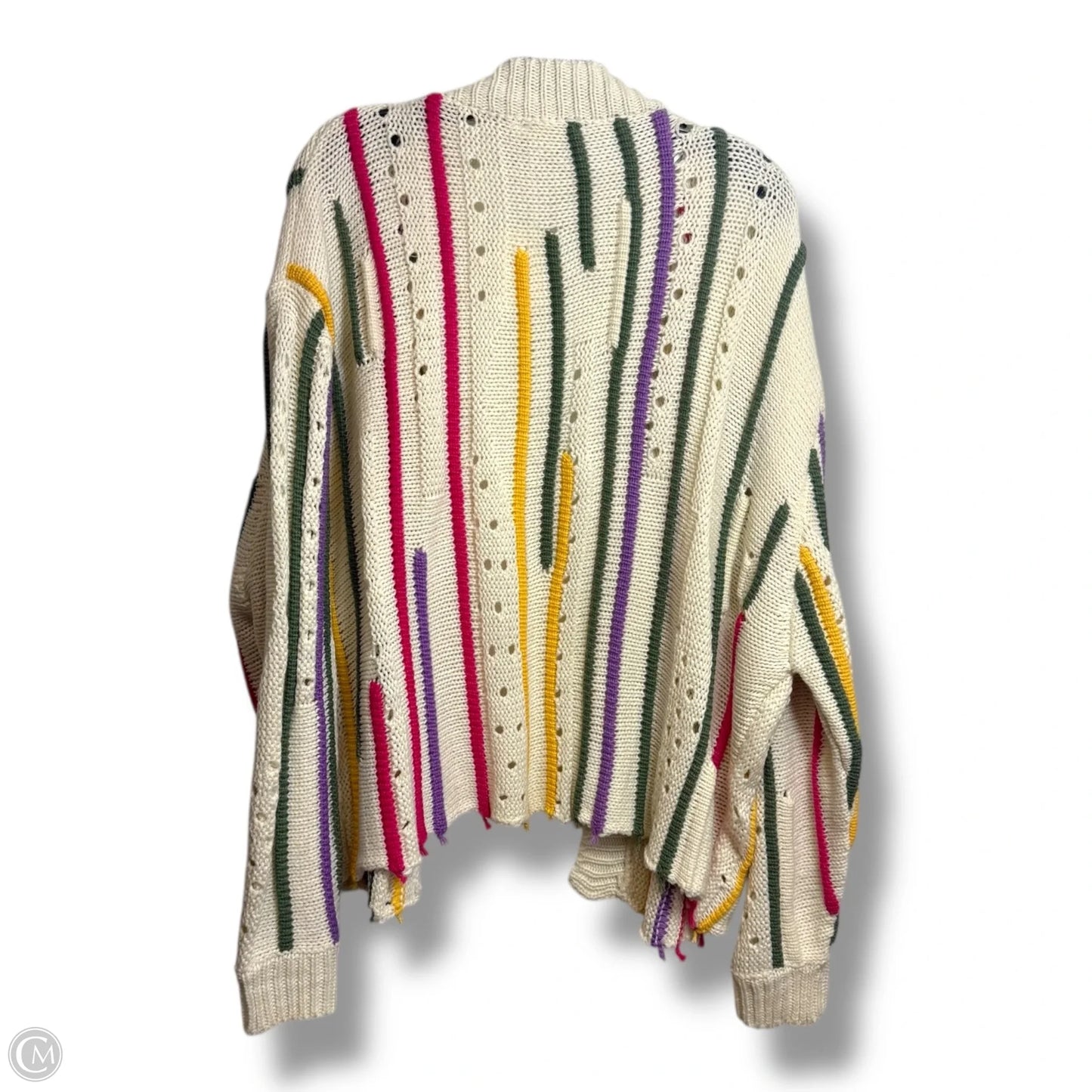 Cardigan By Davi & Dani In Cream, Size: S