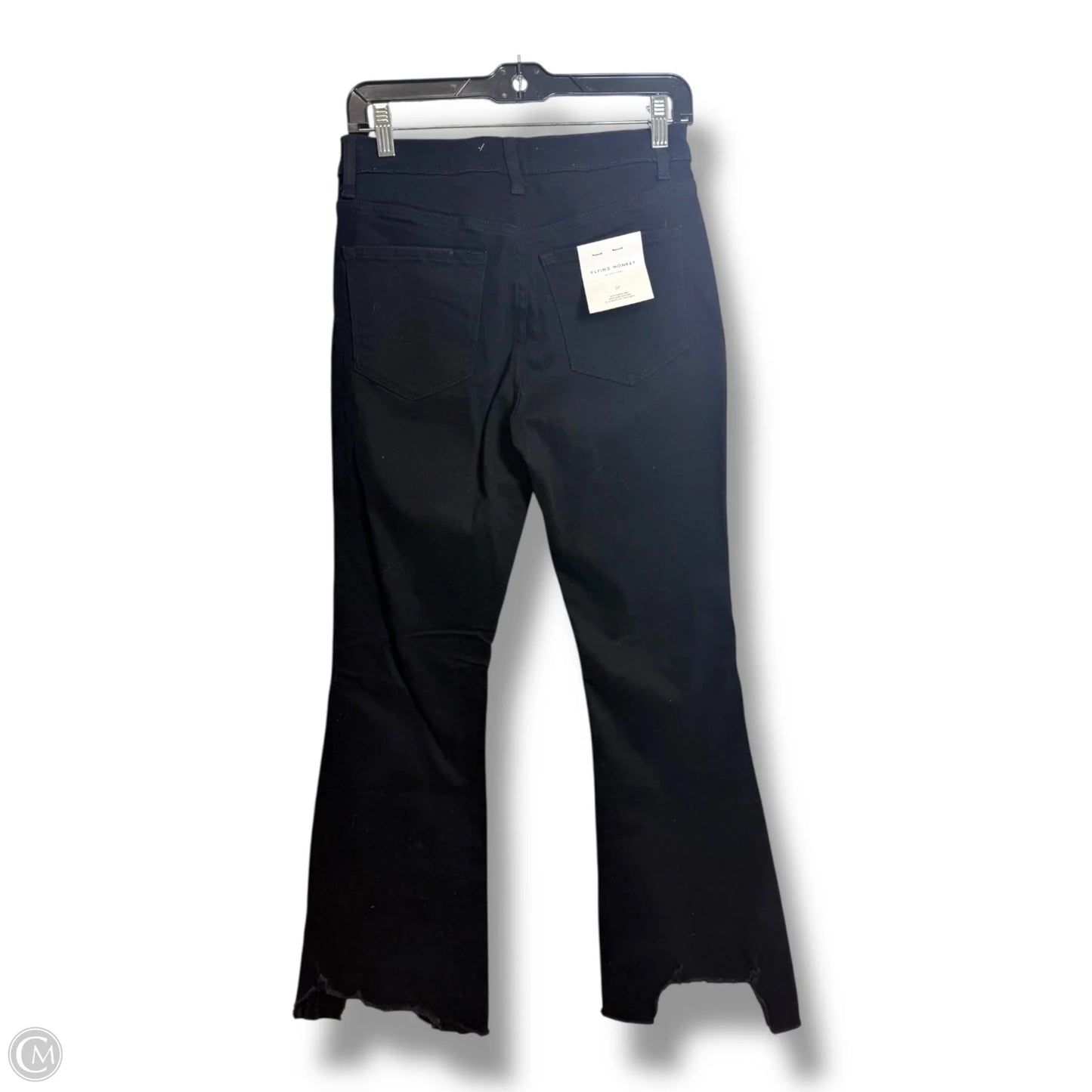 Jeans Flared By Flying Monkey In Black, Size: 4
