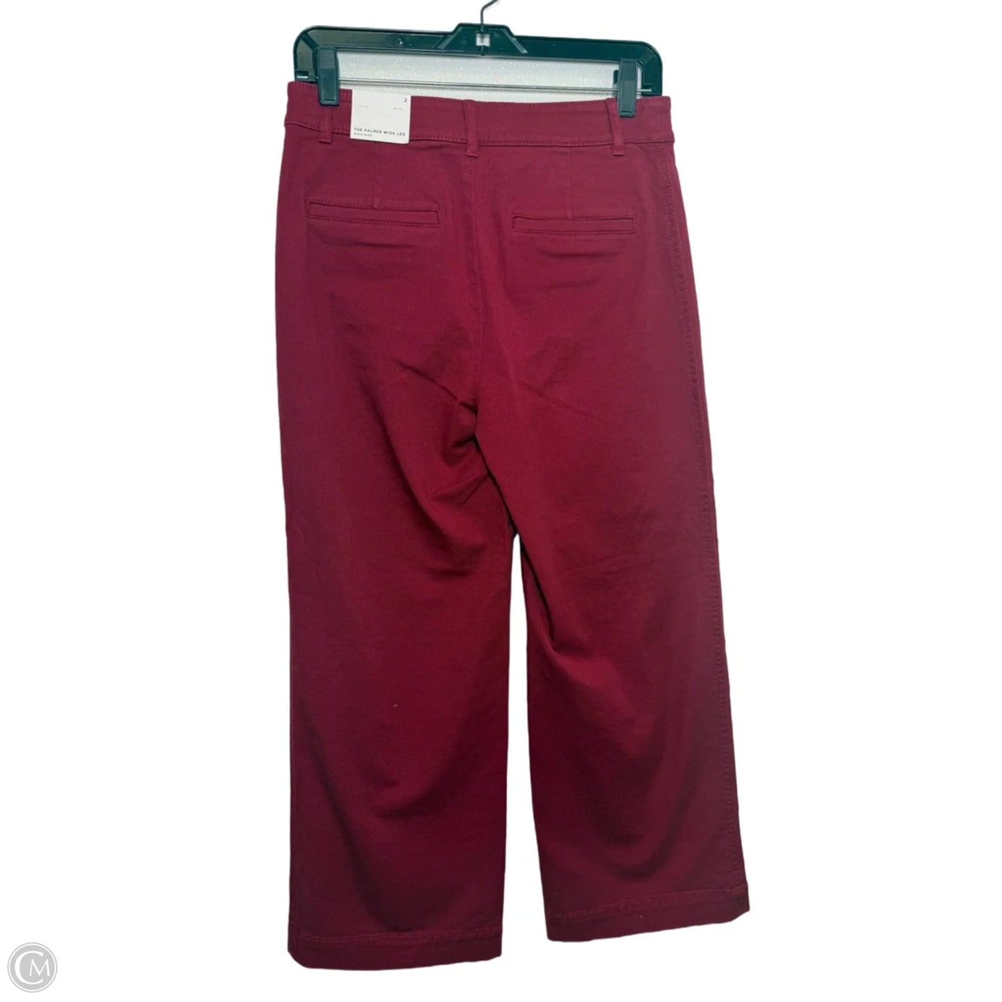Pants Wide Leg By Loft In Red, Size: 2