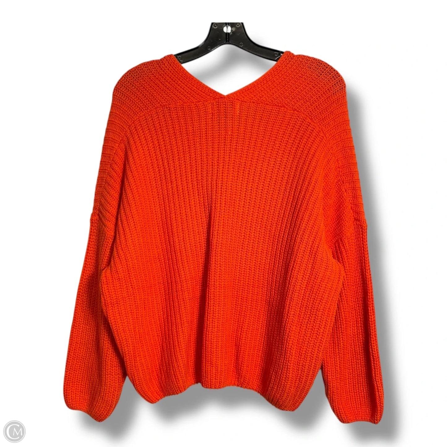 Sweater By Miracle In Orange, Size: M