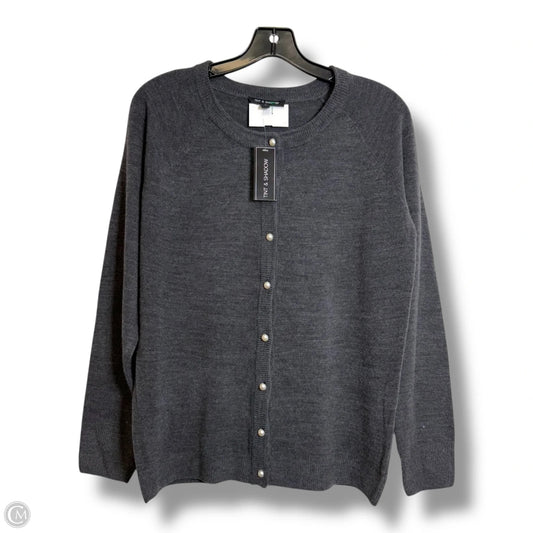 Cardigan By Clothes Mentor In Grey, Size: M