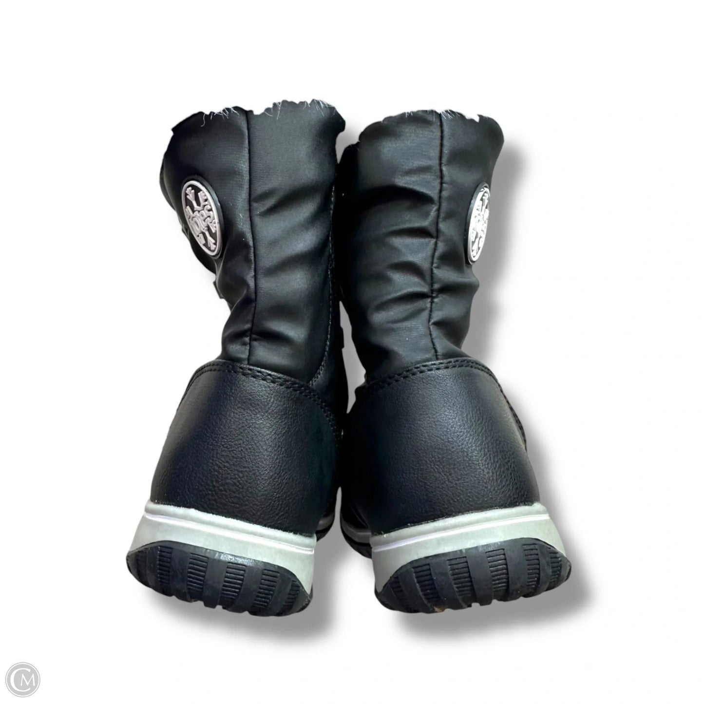 Boots Ankle Flats By Totes In Black, Size: 7.5