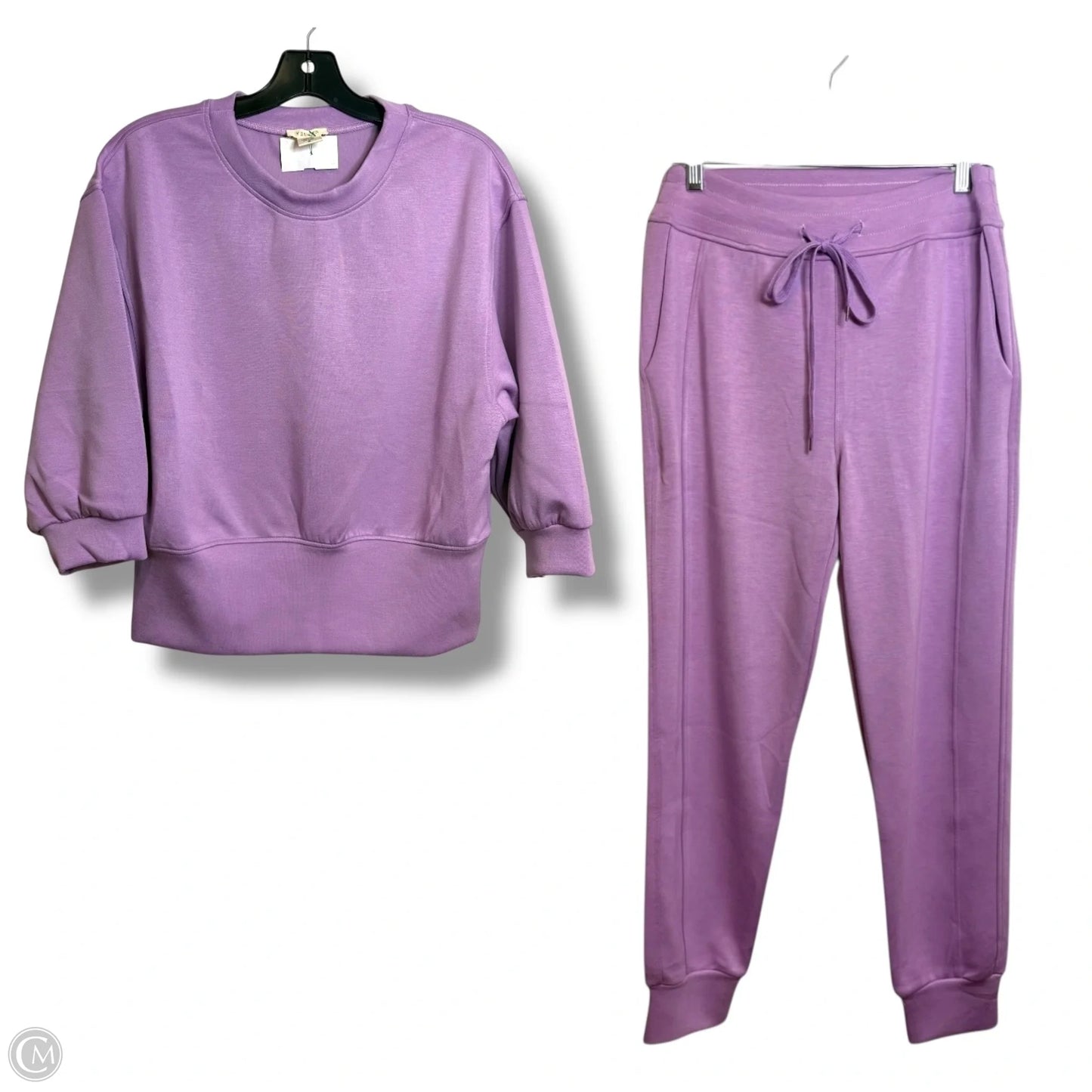 Lounge Set Pants By Yelete In Purple, Size: S