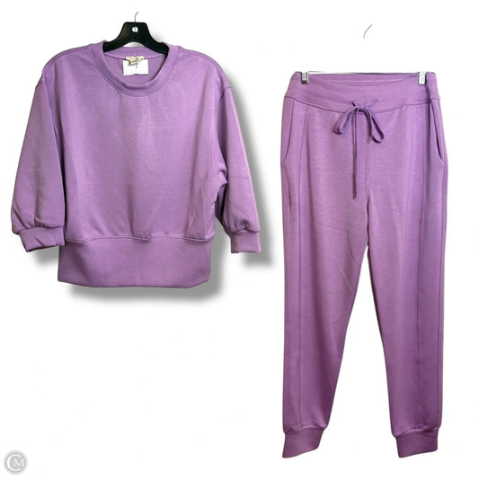 Lounge Set Pants By Yelete In Purple, Size: S