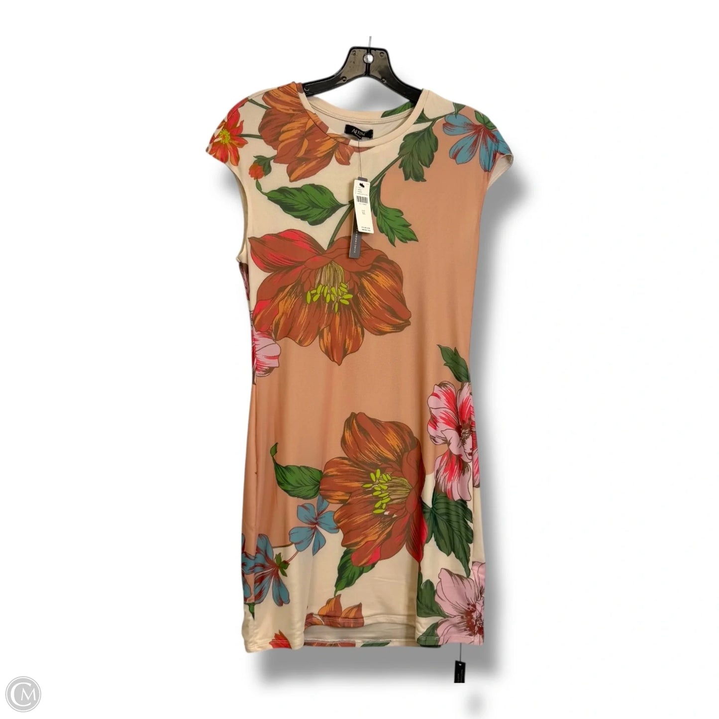 Dress Casual Short By Afrm In Floral Print, Size: Xl