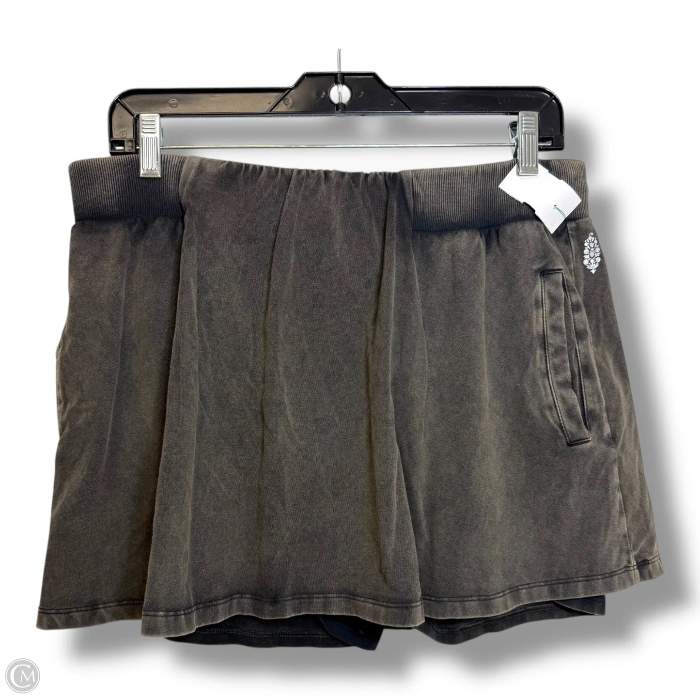 Skort By Free People In Black, Size: Xl