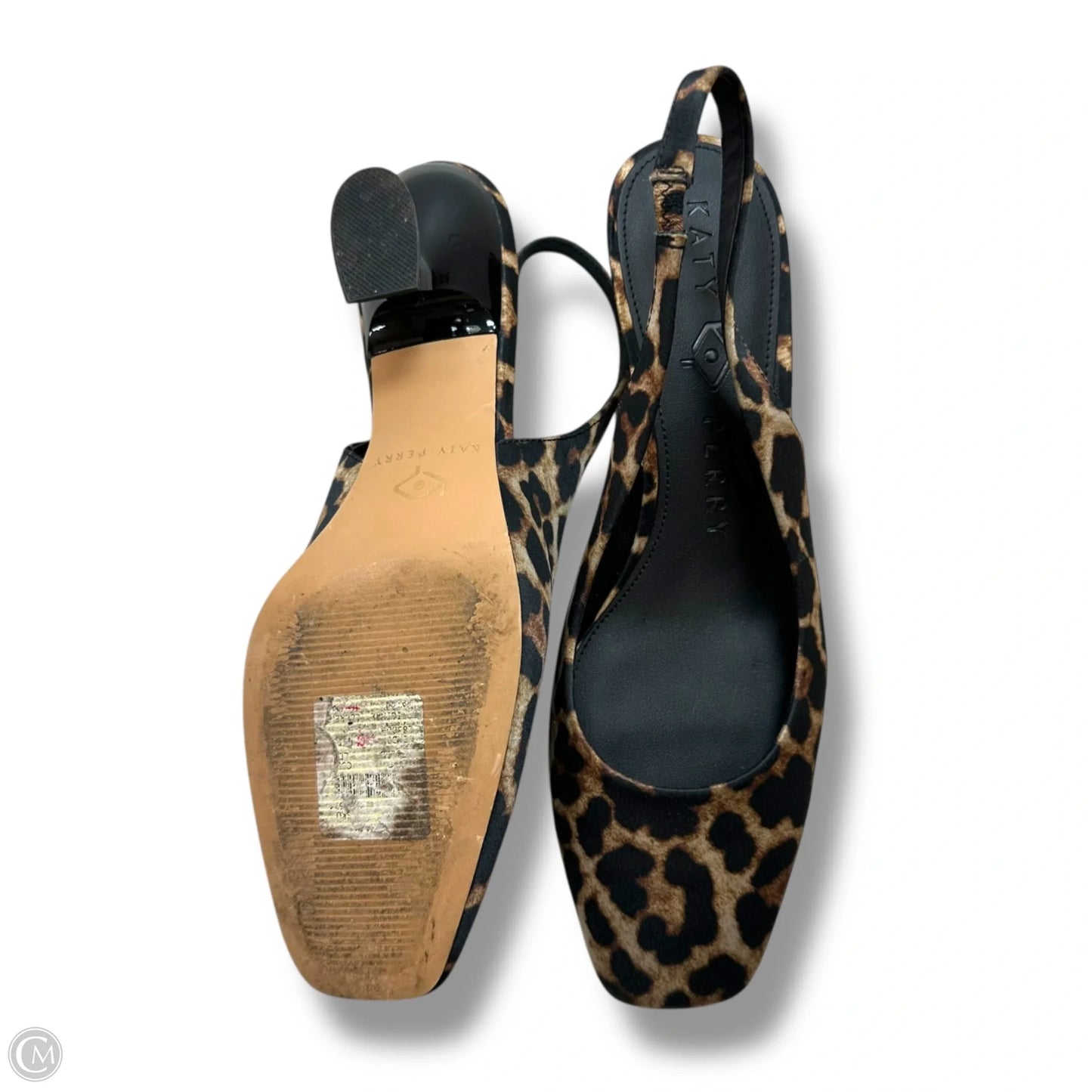 Shoes Heels Kitten By Katy Perry In Animal Print, Size: 8