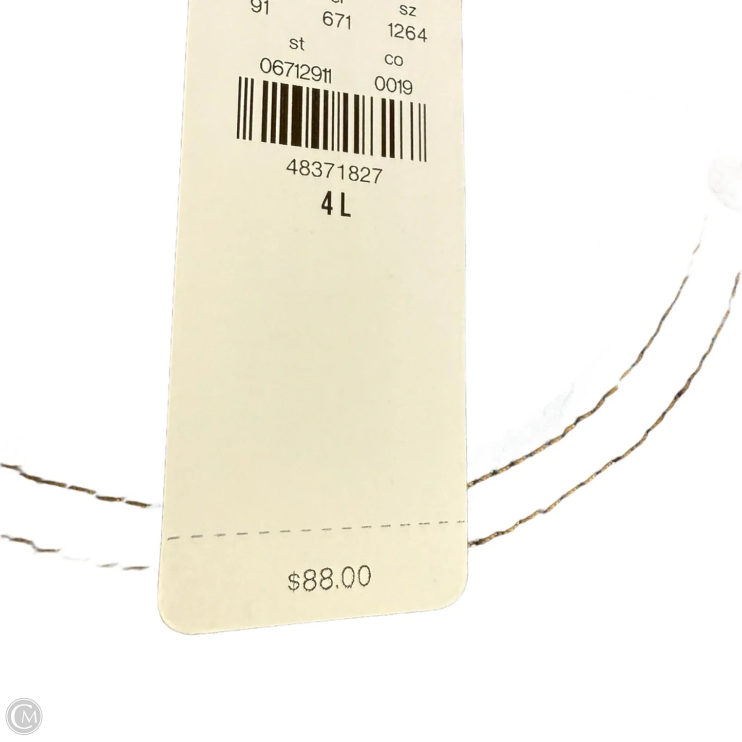 Jeans Cropped By Express In Blue Denim, Size: 4l