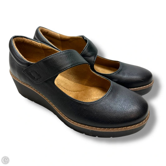 Shoes Heels Platform By Sofft In Black, Size: 9