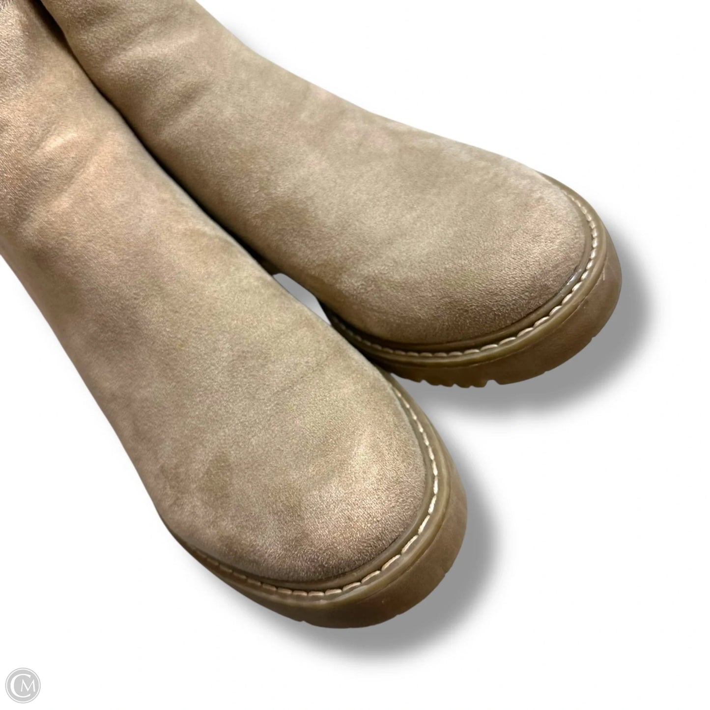 Boots Ankle Heels By White Mountain In Taupe, Size: 9