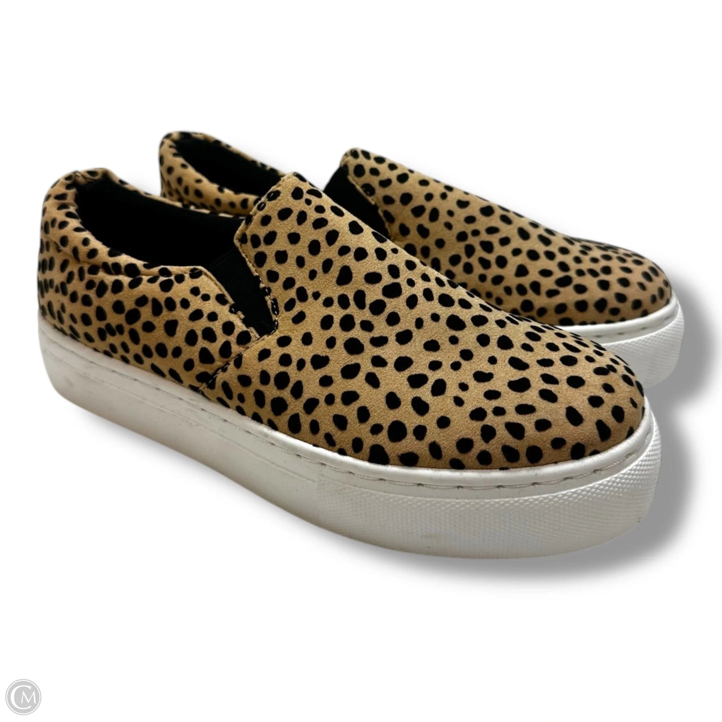 Shoes Flats By Qupid In Animal Print, Size: 8