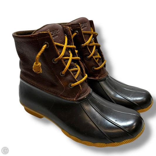 Boots Rain By Sperry In Brown, Size: 9.5