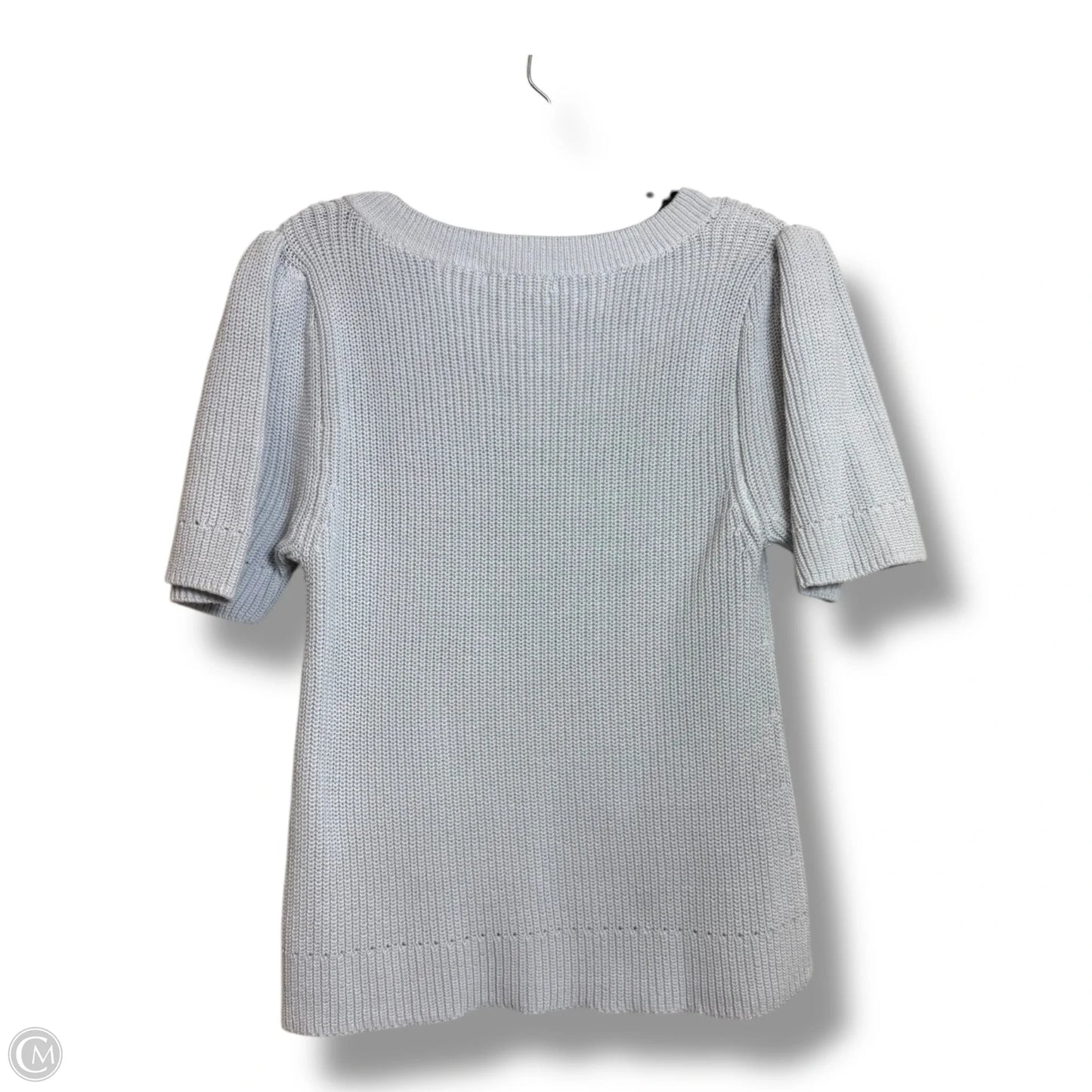 Top Short Sleeve By Design History In Blue, Size: S