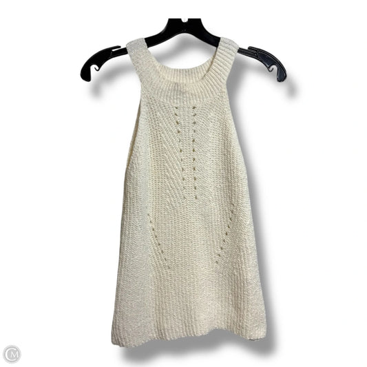 Top Sleeveless Basic By Clothes Mentor In White, Size: Xs