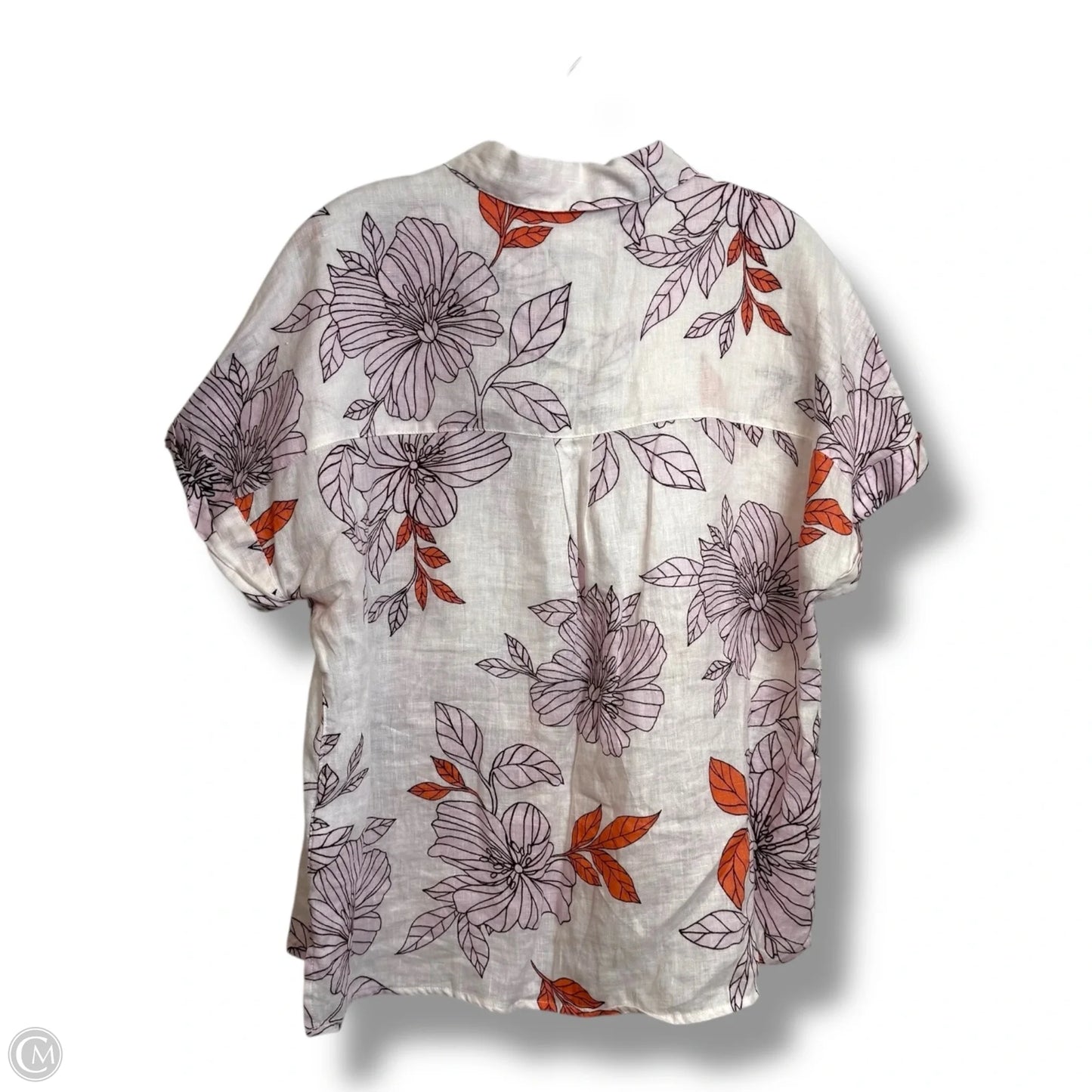 Top Short Sleeve Basic By Rachel Roy In White, Size: M