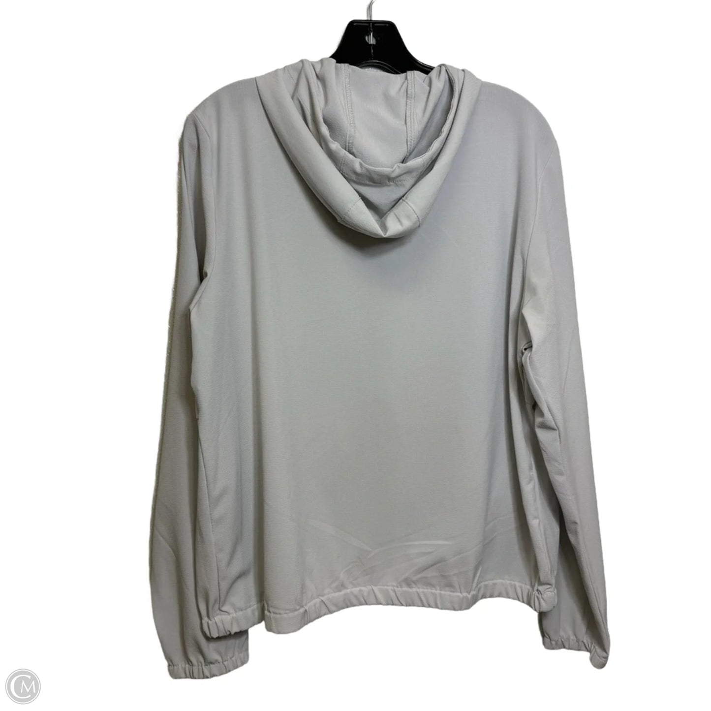 Athletic Jacket By New Balance In Grey, Size: L