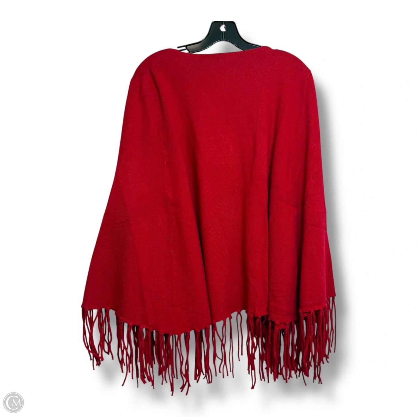 Shawl By Joy & Iman In Red, Size: Osfm
