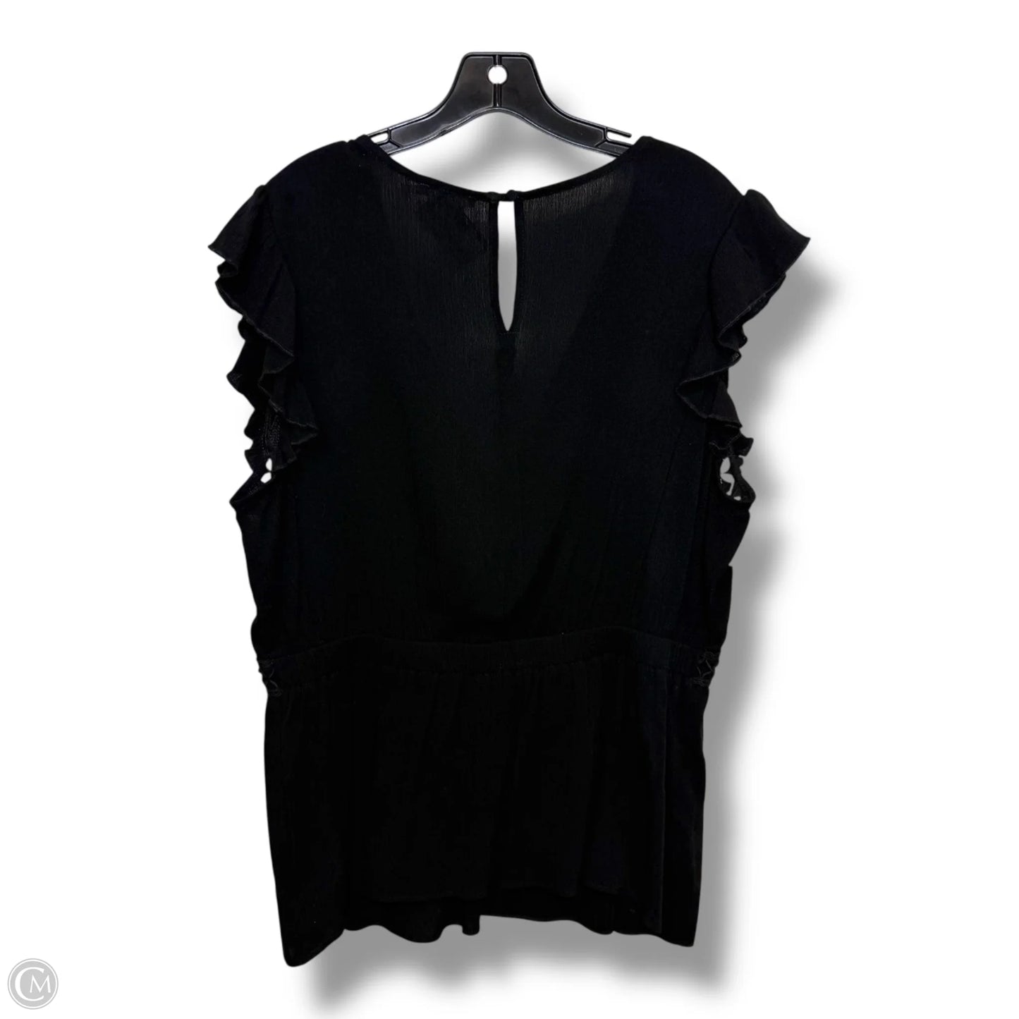 Top Sleeveless Basic By Miami In Black, Size: L