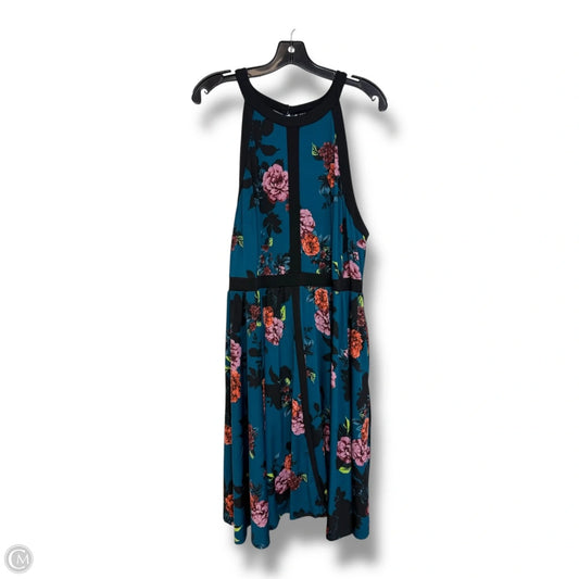 Dress Casual Midi By Torrid In Multi-colored, Size: 1x