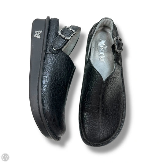 Shoes Flats By Alegria In Black, Size: 9