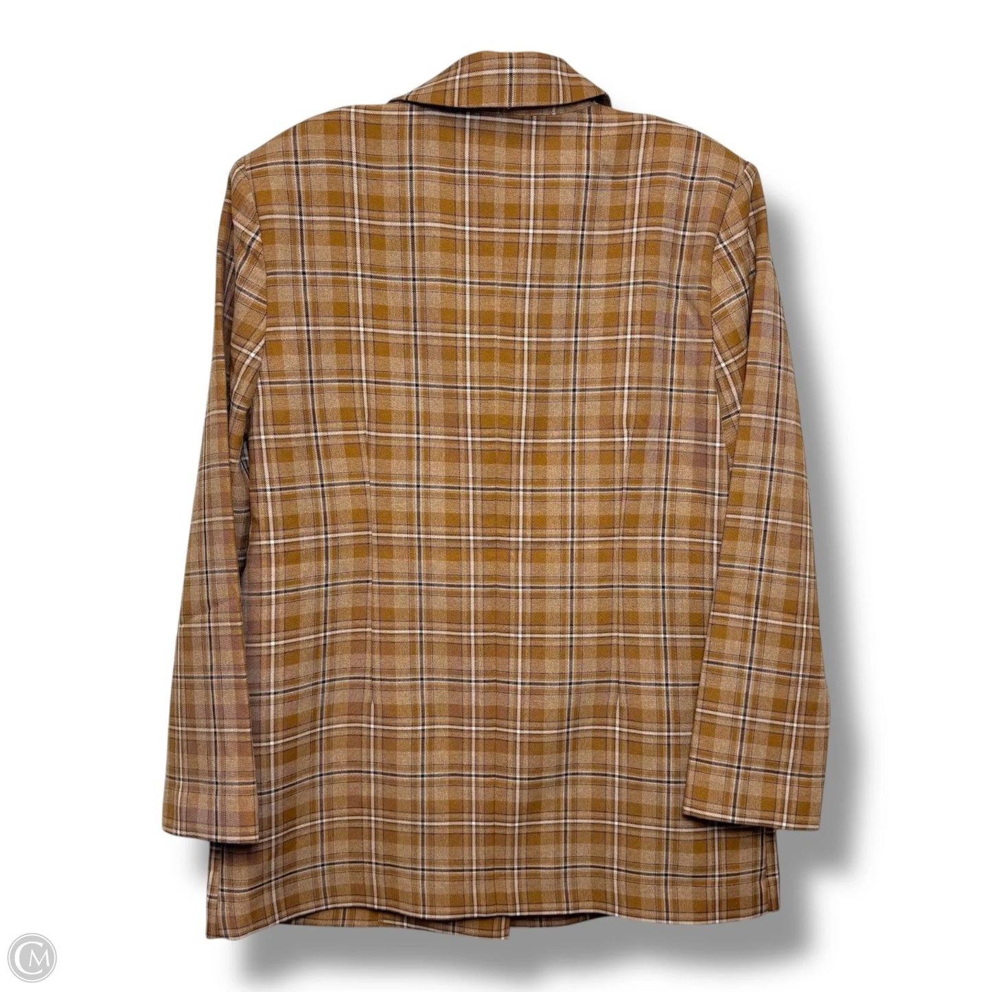 Blazer By Melrose And Market In Checkered Pattern, Size: M