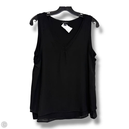 Top Sleeveless Basic By Ann Taylor In Black, Size: M
