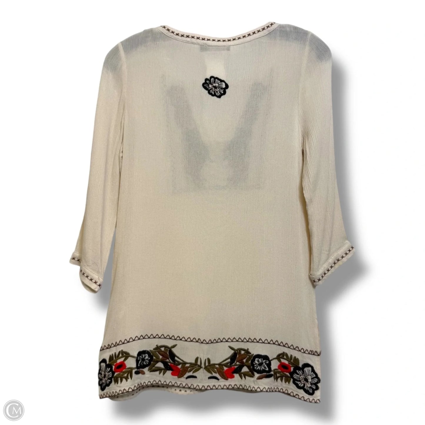 Tunic 3/4 Sleeve By Thml In Multi-colored, Size: Xs