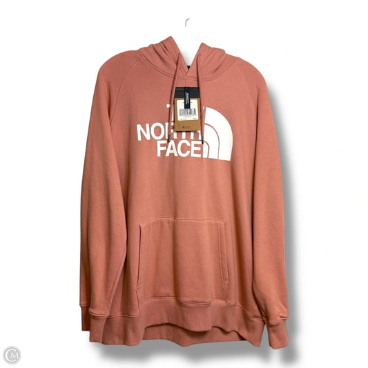 Sweatshirt Hoodie By The North Face In Orange, Size: Xl