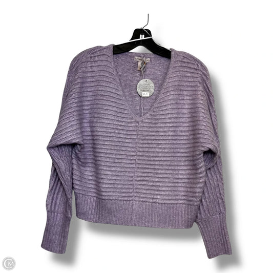 Sweater By Clothes Mentor In Purple, Size: S