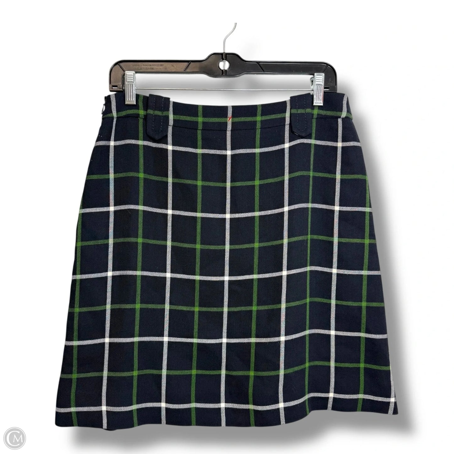 Skirt Designer By Kate Spade In Blue & Green, Size: 8