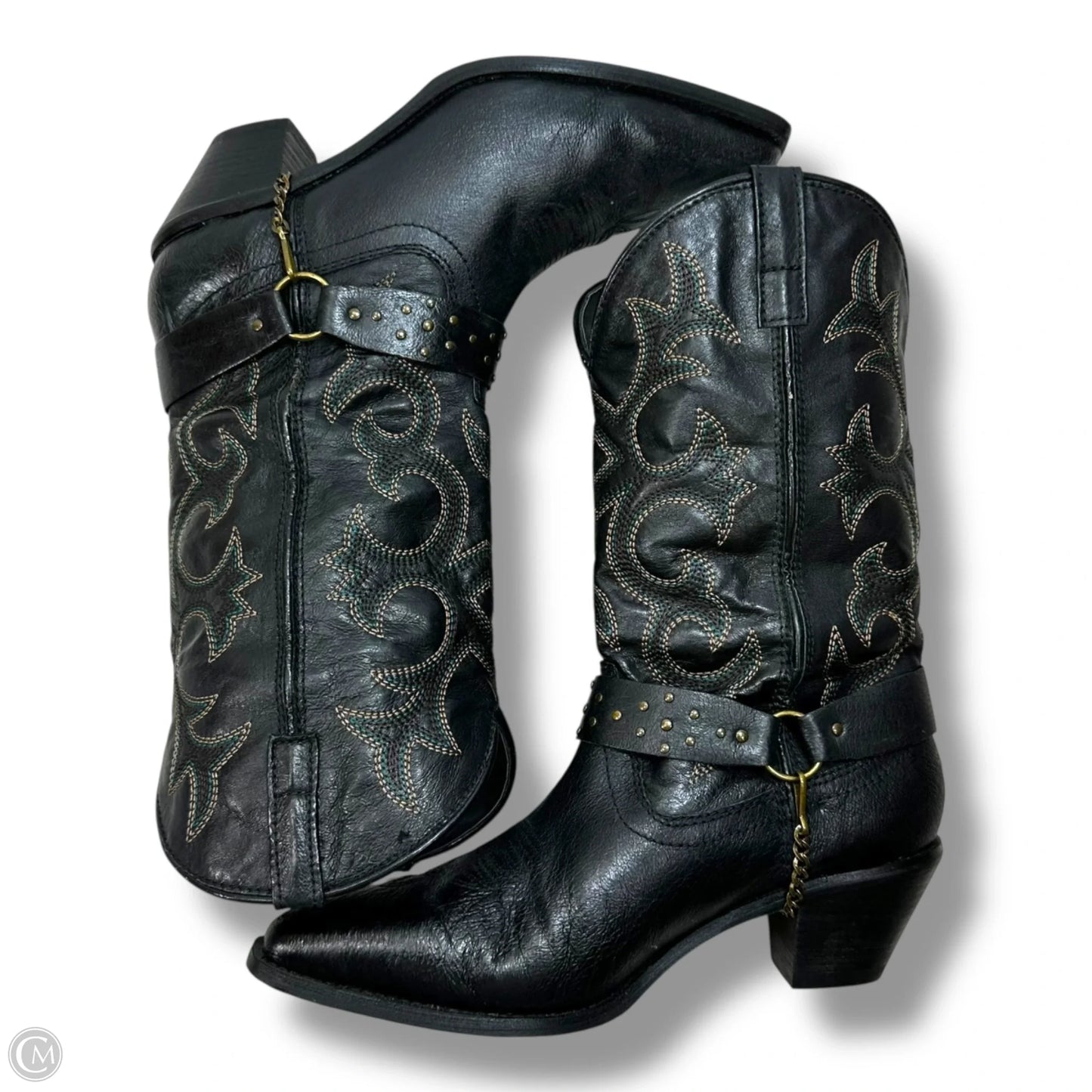 Boots Western By Dingo In Black, Size: 10