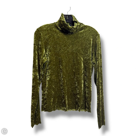 Top Long Sleeve Basic By Clothes Mentor In Green, Size: S