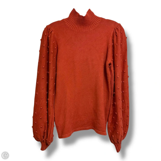 Sweater By Clothes Mentor In Orange, Size: S