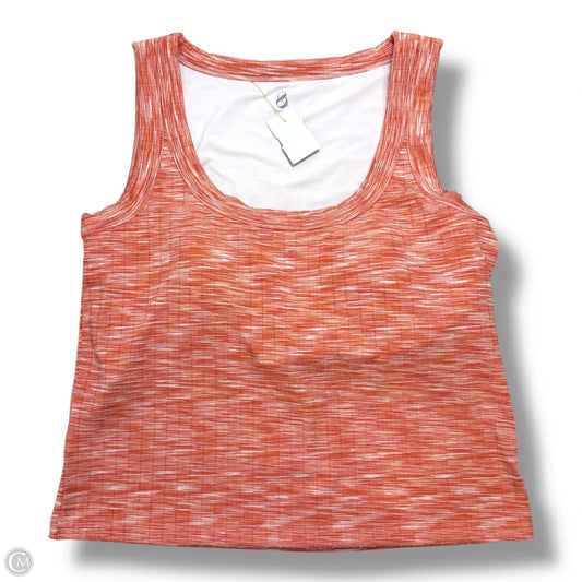 Athletic Tank Top By Lou And Grey In Orange, Size: Xl