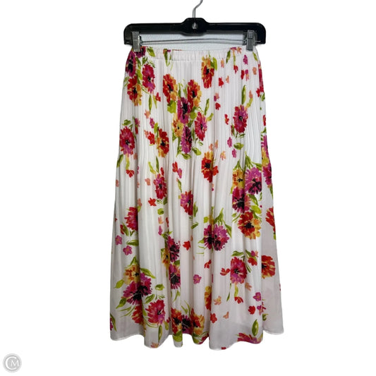 Skirt Maxi By Elle In Floral Print, Size: Xl