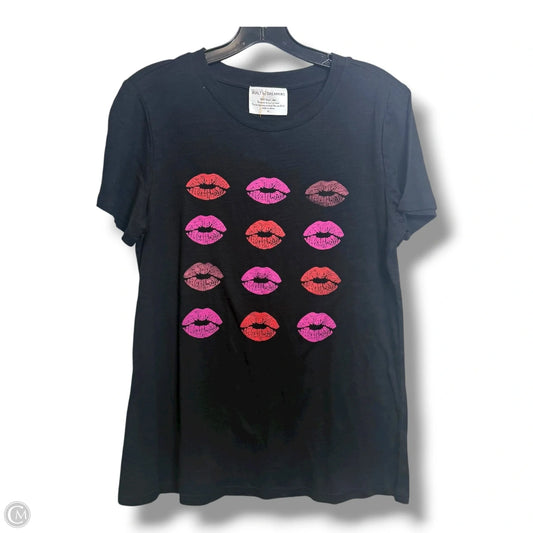 Top Short Sleeve Basic By Clothes Mentor In Black, Size: Xl