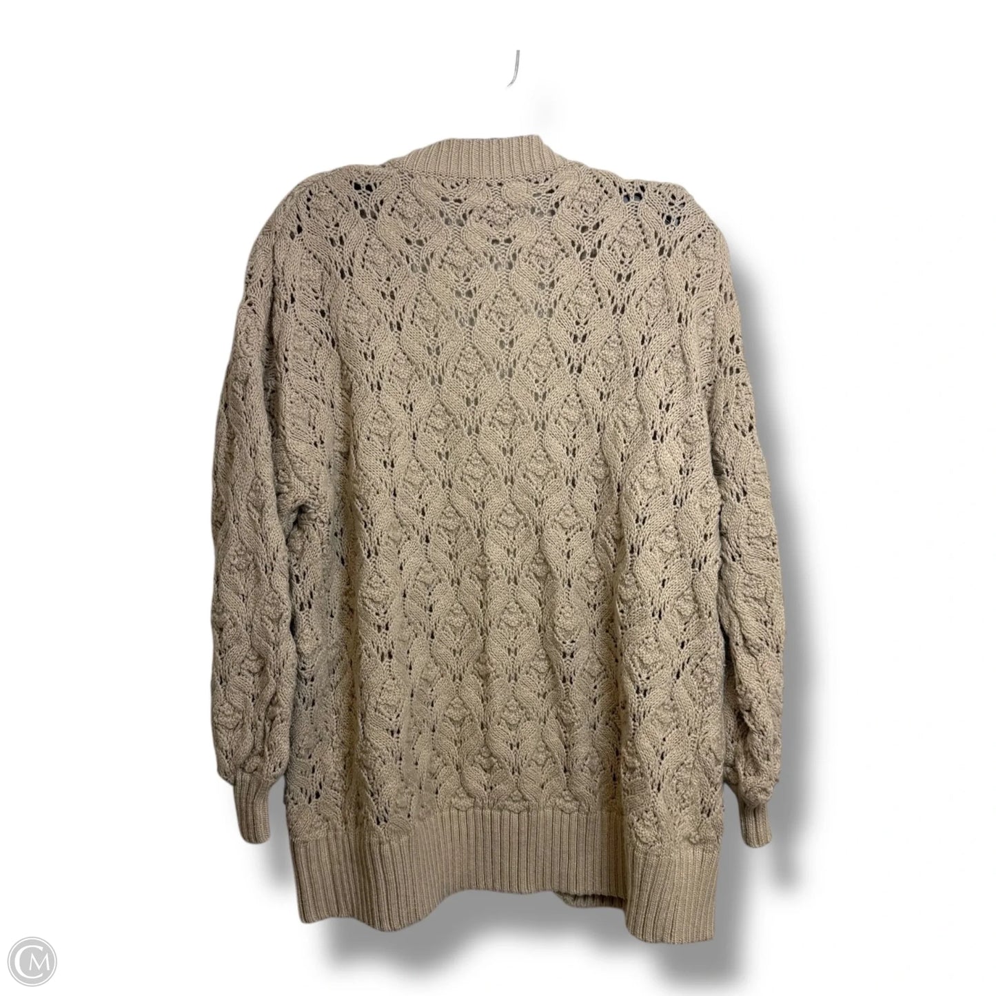 Cardigan By Inc In Tan, Size: Xl