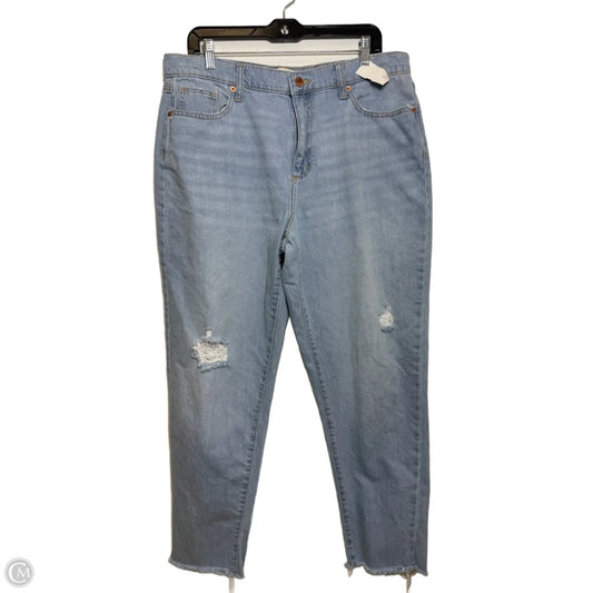 Jeans Boyfriend By Universal Thread In Blue Denim, Size: 12
