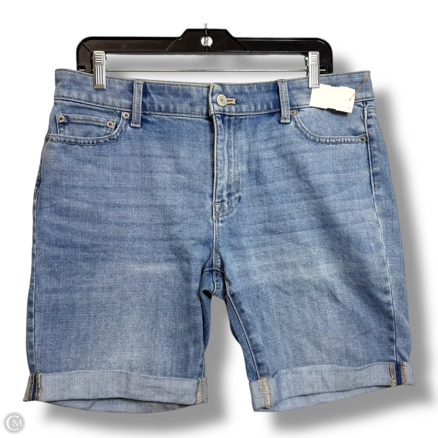 Girlfriend Shorts By Talbots In Blue Denim, Size: 10